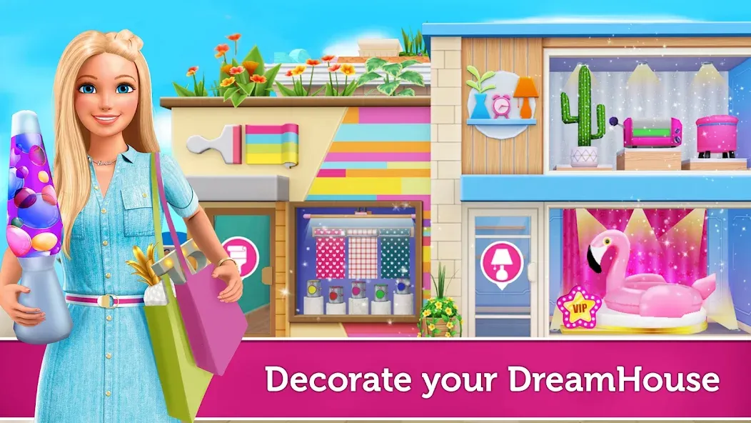 Barbie Dreamhouse Adventures (Барби Приключения в доме мечты)  [МОД Menu] Screenshot 1