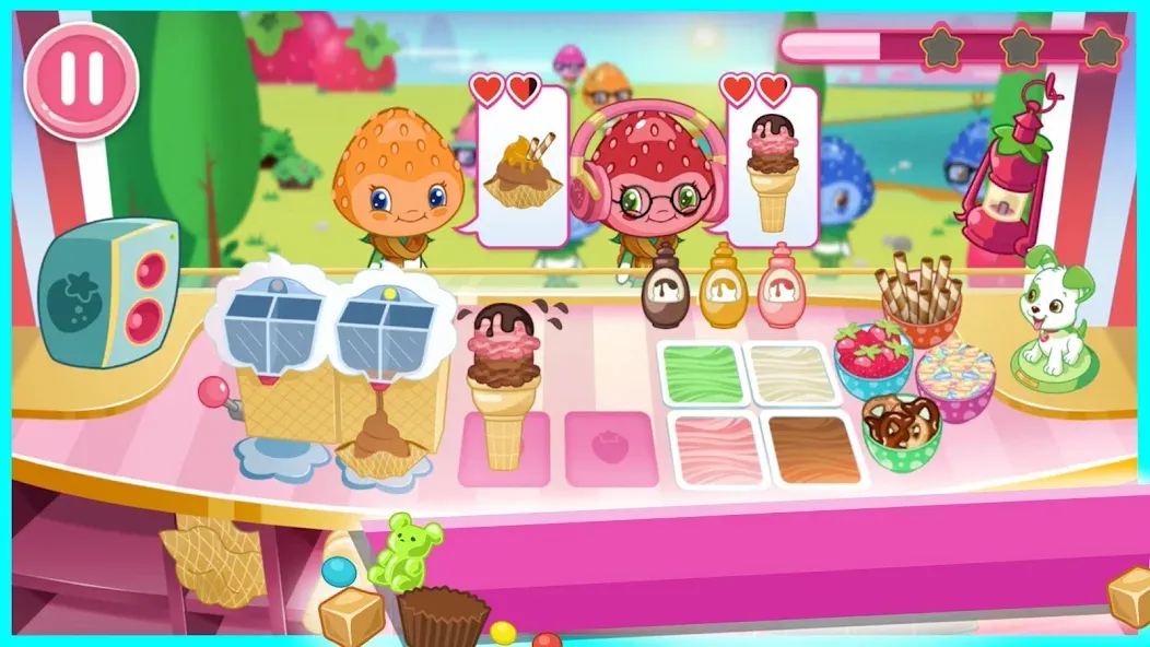 Strawberry Shortcake Ice Cream  [МОД Много монет] Screenshot 5