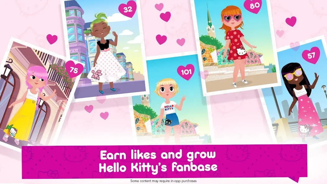 Hello Kitty Fashion Star  [МОД Mega Pack] Screenshot 3