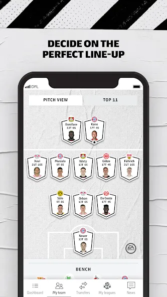 Bundesliga Fantasy Manager (Бундеслига Фэнтези Менеджер)  [МОД Меню] Screenshot 2