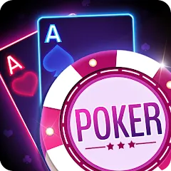 Скачать взлом Poker Texas Holdem (Покер Техасский Холдем)  [МОД Много денег] - последняя версия apk на Андроид