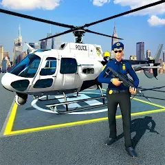 Взлом Police Helicopter Chase Game  [МОД Много денег] - последняя версия apk на Андроид