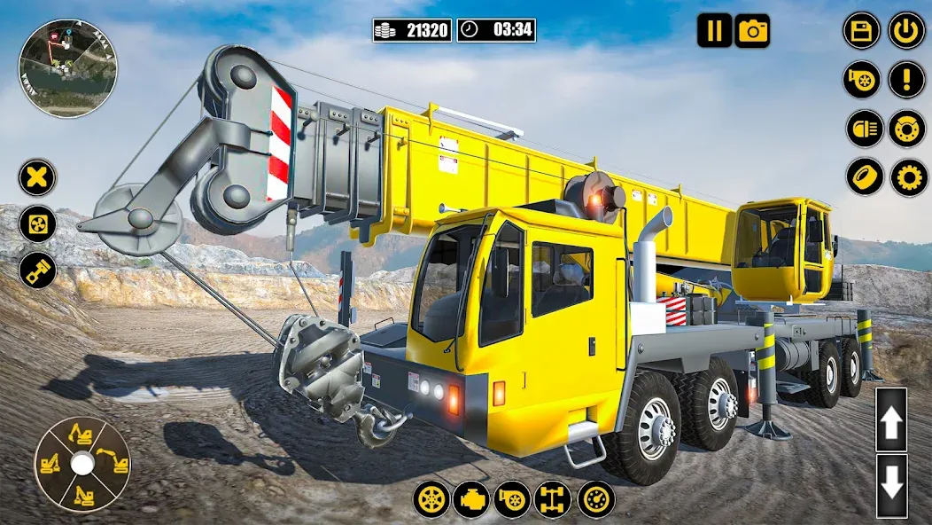 Construction Machine Real JCB  [МОД Menu] Screenshot 3