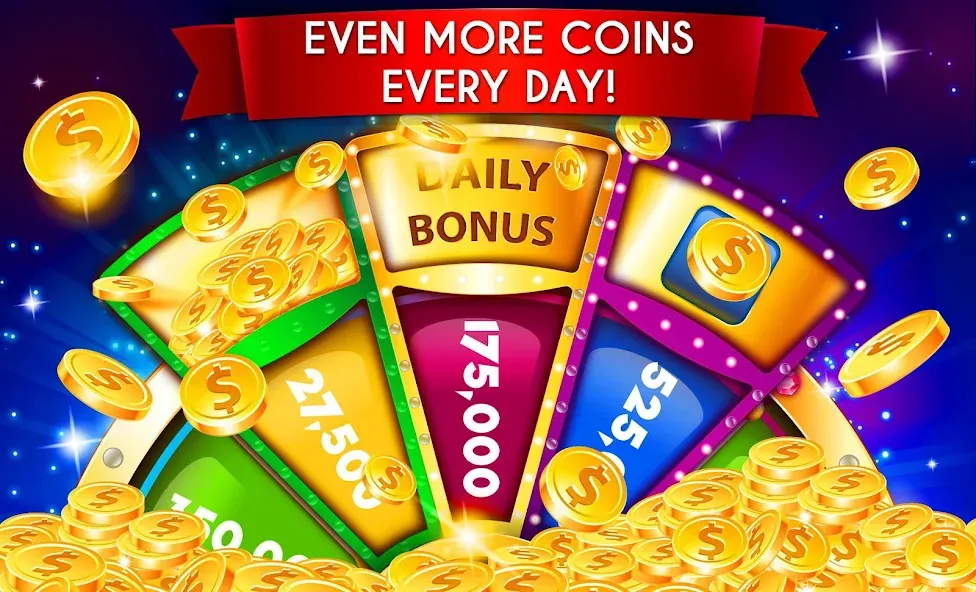 Slots Oscar: huge casino games  [МОД Много денег] Screenshot 5