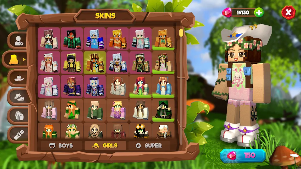 Pony World Craft  [МОД Бесконечные деньги] Screenshot 1