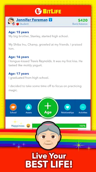 BitLife - Life Simulator (БитЛайф)  [МОД Unlimited Money] Screenshot 4