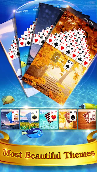 FreeCell Solitaire  [МОД Меню] Screenshot 4