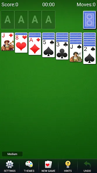 Solitaire -Klondike Card Games  [МОД Бесконечные монеты] Screenshot 1