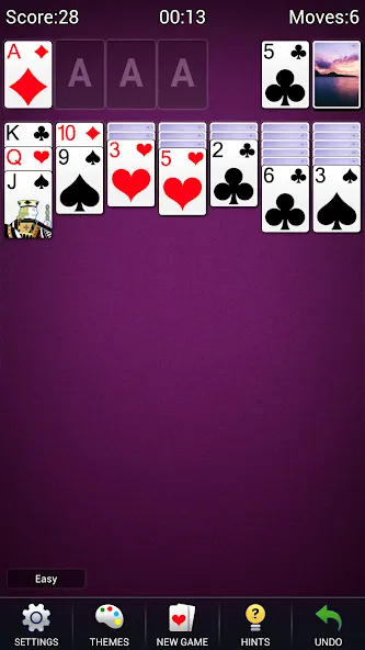 Solitaire -Klondike Card Games  [МОД Бесконечные монеты] Screenshot 3