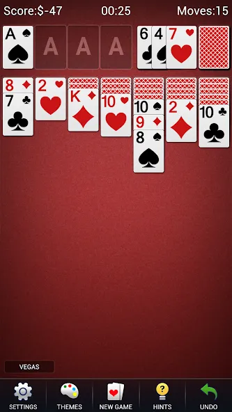 Solitaire -Klondike Card Games  [МОД Бесконечные монеты] Screenshot 5