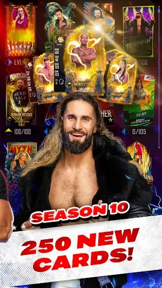 WWE SuperCard - Battle Cards (ВВЕ СуперКард)  [МОД Бесконечные деньги] Screenshot 2