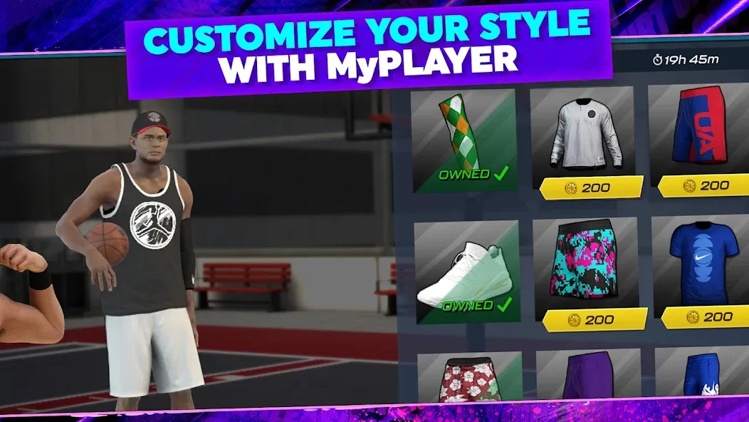 NBA 2K Mobile Basketball Game (НБА 2 Мобайл)  [МОД Меню] Screenshot 2