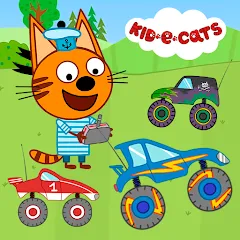 Скачать взлом Kid-E-Cats: Kids Monster Truck  [МОД Много монет] - полная версия apk на Андроид