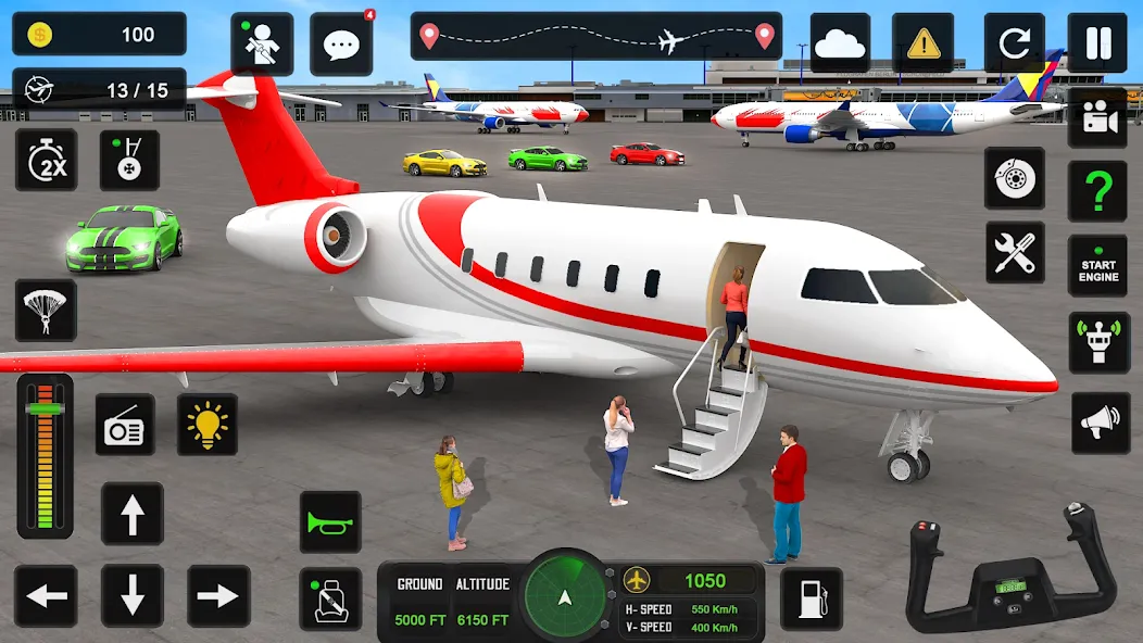 City Pilot Cargo Plane Games (Сити Пилот Карго Плейн Геймс)  [МОД Mega Pack] Screenshot 2