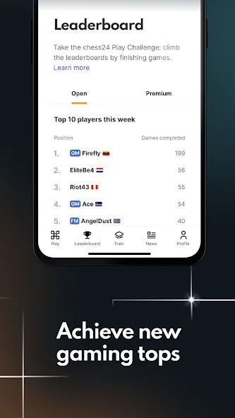 chess24 > Play, Train & Watch  [МОД Меню] Screenshot 3