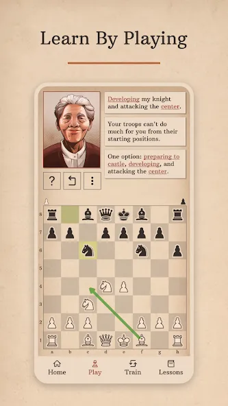 Learn Chess with Dr. Wolf  [МОД Menu] Screenshot 3