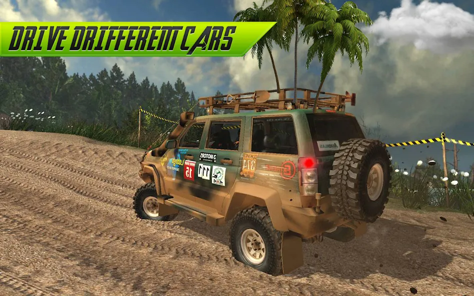 Offroad Jeep Driving Simulator  [МОД Много денег] Screenshot 2