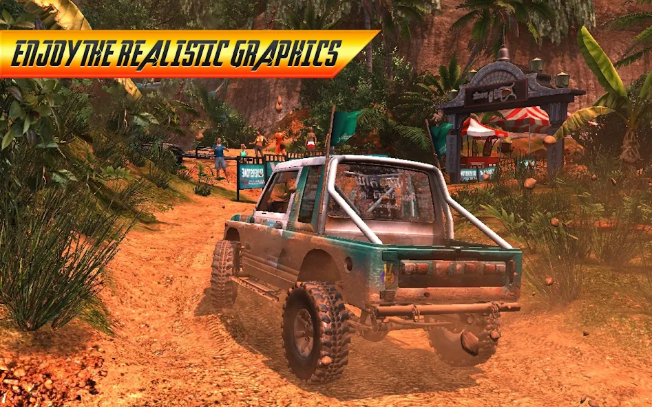 Offroad Jeep Driving Simulator  [МОД Много денег] Screenshot 4