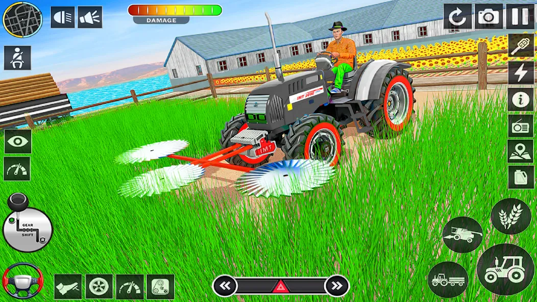 Big Tractor Farming Simulator (Биг Трактор Фарминг Симулятор)  [МОД Бесконечные монеты] Screenshot 4