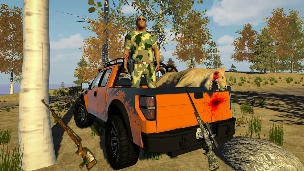 Animal Hunting -Shooting Games (Энимал Хантинг)  [МОД Menu] Screenshot 1