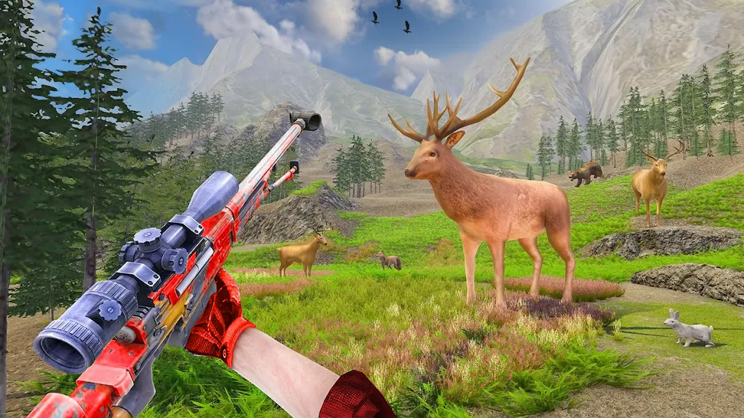 Animal Hunting -Shooting Games (Энимал Хантинг)  [МОД Menu] Screenshot 3