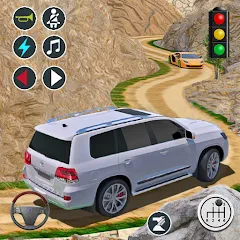 Взломанная Mountain Climb 4x4 Car Games (Маунтин Клайм 4х4 игры на машинах)  [МОД Unlocked] - полная версия apk на Андроид