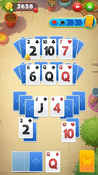 Kings & Queens: Solitaire Game  [МОД Mega Pack] Screenshot 5