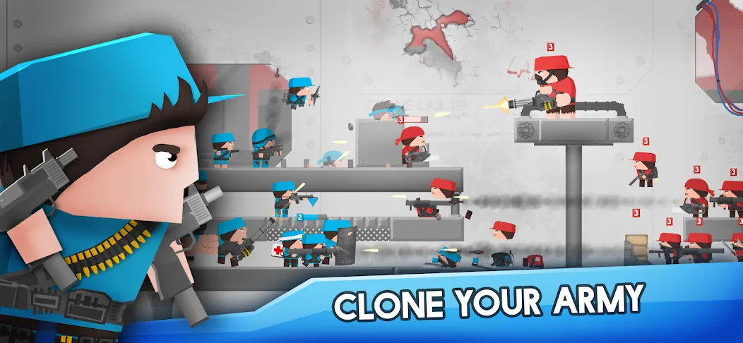 Clone Armies: Battle Game (Клоун армии)  [МОД Все открыто] Screenshot 1