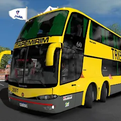 Скачать взлом Bus Game Traveling Simulator  [МОД Много монет] - стабильная версия apk на Андроид