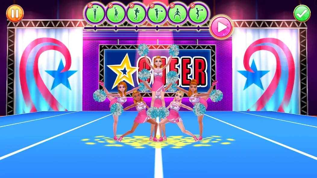 Cheerleader Champion Dance Now  [МОД Много денег] Screenshot 2