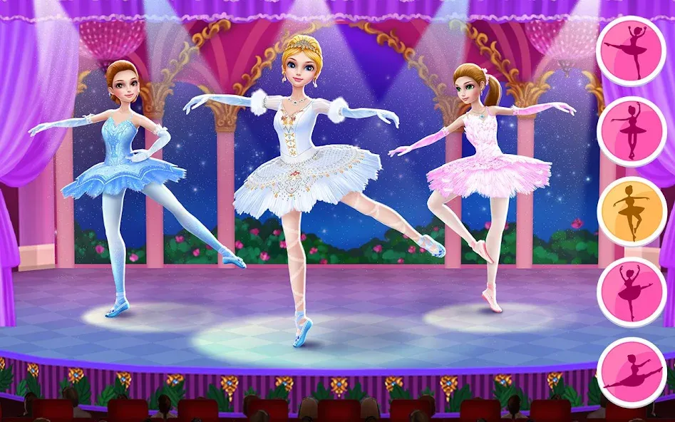 Pretty Ballerina - Girl Game  [МОД Меню] Screenshot 1