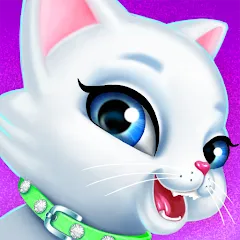 Скачать взлом Kitty Love - My Fluffy Pet  [МОД Бесконечные монеты] - стабильная версия apk на Андроид