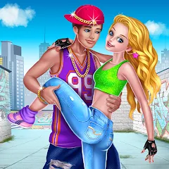 Взломанная Hip Hop Battle - Girls vs Boys  [МОД Много монет] - полная версия apk на Андроид