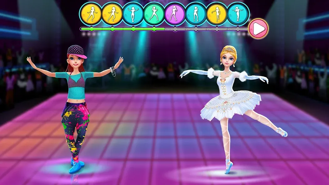 Dance Clash: Ballet vs Hip Hop  [МОД Много монет] Screenshot 5