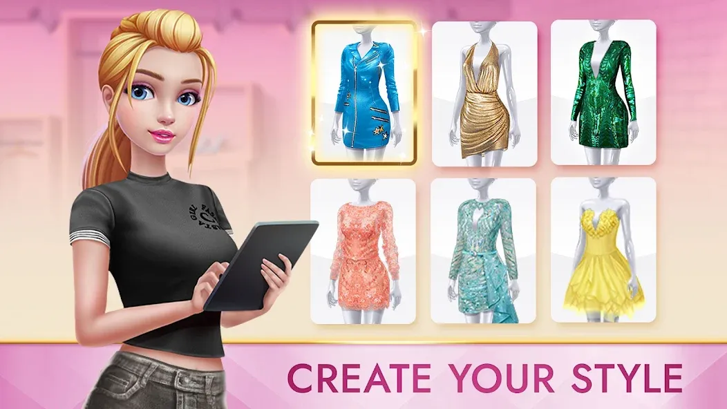 Super Stylist Fashion Makeover  [МОД Бесконечные монеты] Screenshot 1