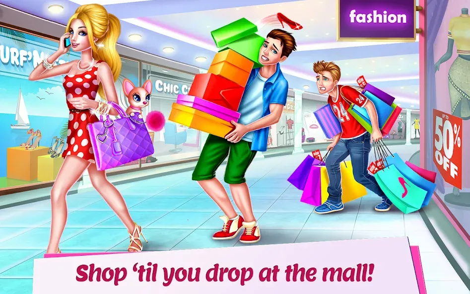 Shopping Mall Girl: Chic Game  [МОД Бесконечные деньги] Screenshot 1