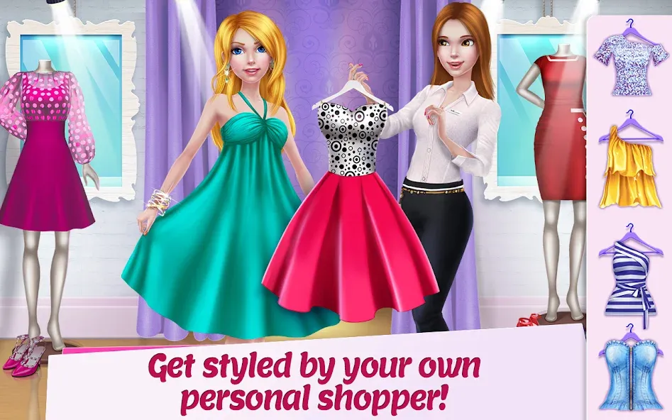 Shopping Mall Girl: Chic Game  [МОД Бесконечные деньги] Screenshot 3