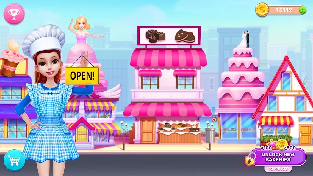 My Bakery Empire: Bake a Cake  [МОД Unlimited Money] Screenshot 2