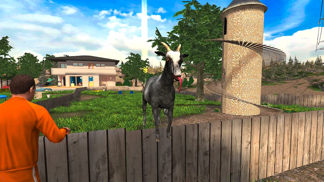 Goat Simulator (Гоут Симулятор)  [МОД Menu] Screenshot 1