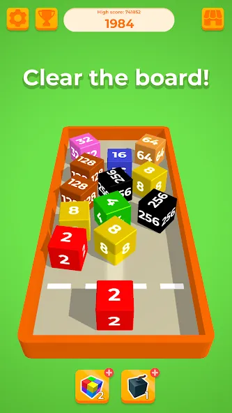 Chain Cube 2048: 3D merge game (Чейн Куб)  [МОД Unlocked] Screenshot 3