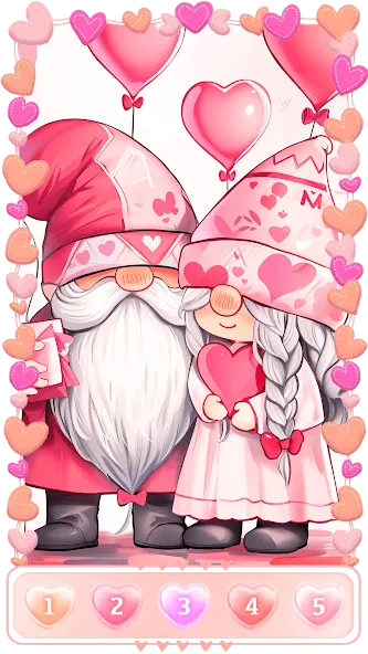 Love, Heart Coloring Book  [МОД Все открыто] Screenshot 1