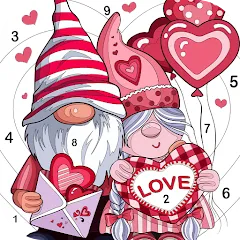 Скачать взлом Love, Heart Coloring Book  [МОД Все открыто] - последняя версия apk на Андроид