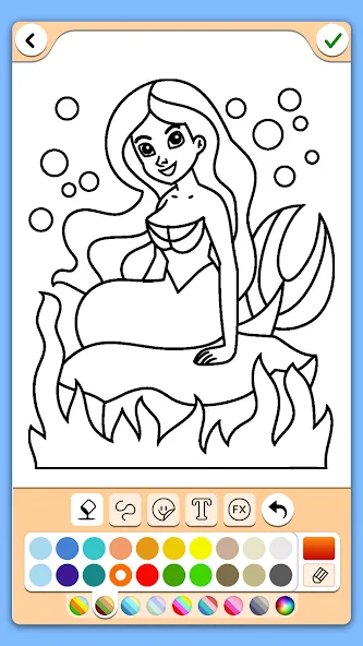 Coloring for girls and women  [МОД Mega Pack] Screenshot 1