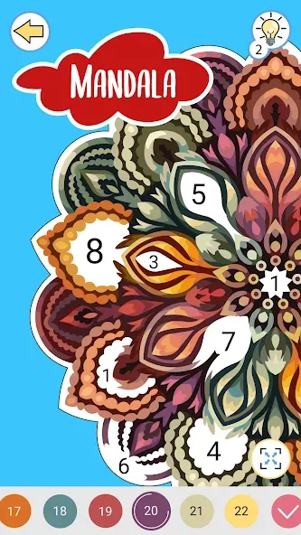 Color by Number: Coloring Book  [МОД Много монет] Screenshot 5