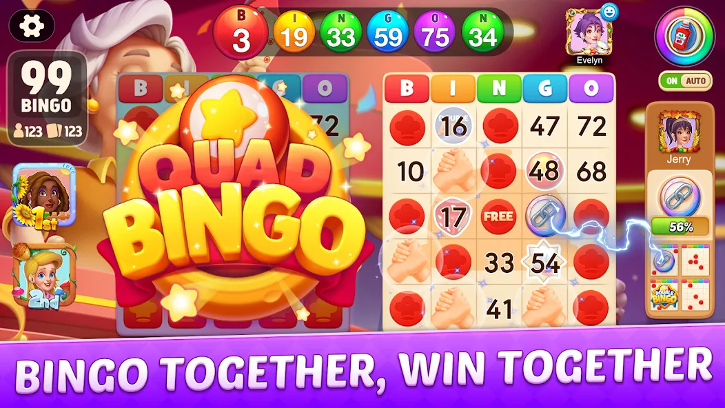 Bingo Frenzy®-Live Bingo Games (Бинго Френзи)  [МОД Unlocked] Screenshot 2