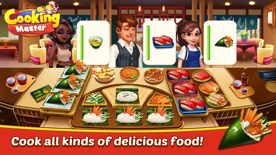 Cooking Master:Restaurant Game (Кукинг Мастер)  [МОД Много денег] Screenshot 3