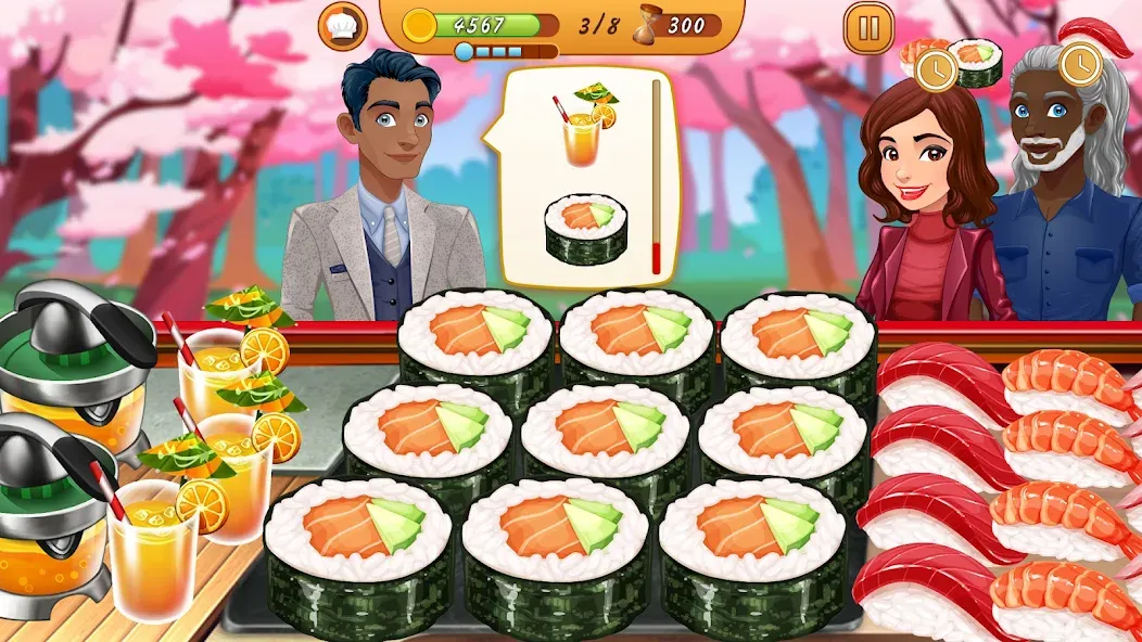 Cooking Team: Restaurant Games  [МОД Меню] Screenshot 3