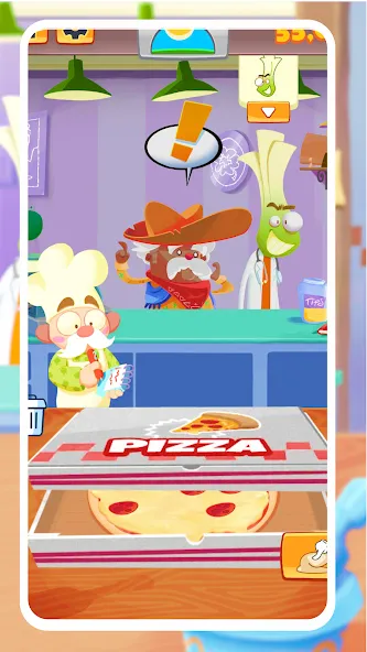 Pizza Maker - Cooking Games (Пицца Мейкер)  [МОД Бесконечные монеты] Screenshot 3