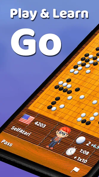 Go Game - BadukPop (Го игра)  [МОД Unlimited Money] Screenshot 1