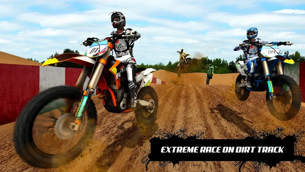 Mountain Dirt Bike Champions  [МОД Menu] Screenshot 3